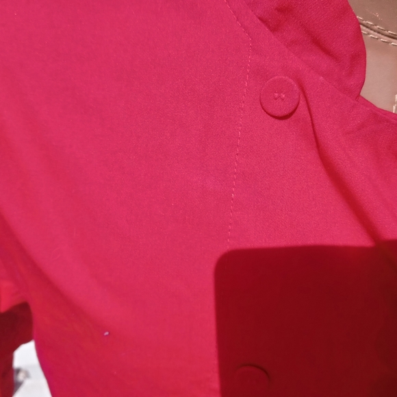 Chef works red jacket preowned - Picture 7 of 8